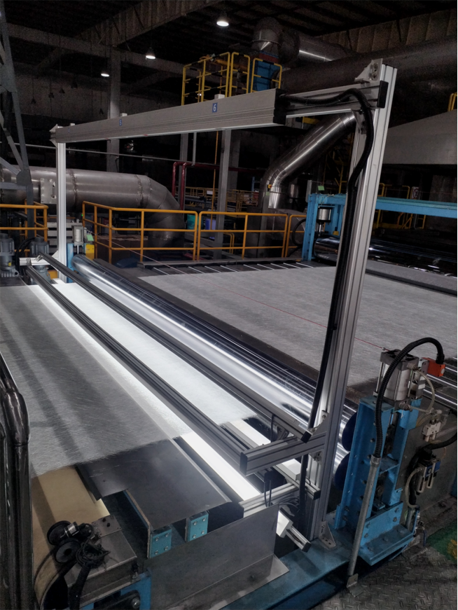 短切氈表面缺陷在線檢測系統